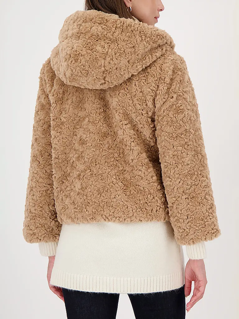 MONARI | Jacke in Felloptik | 