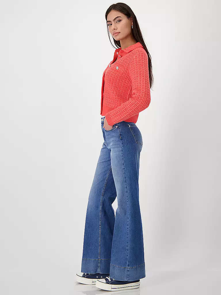 MONARI | Jeans Bootcut Fit  | blau