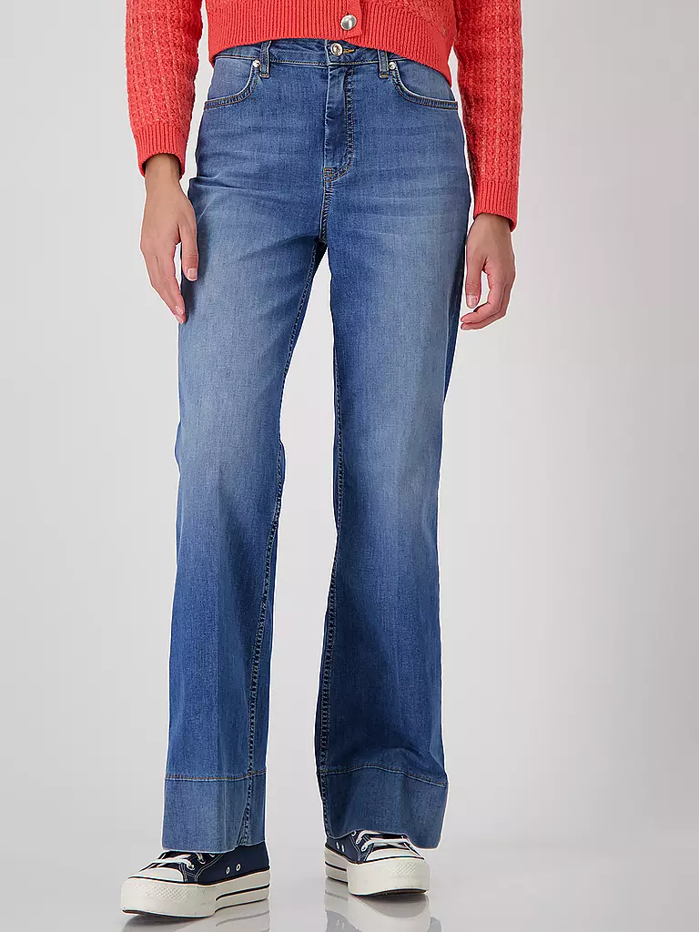 MONARI | Jeans Bootcut Fit  | blau