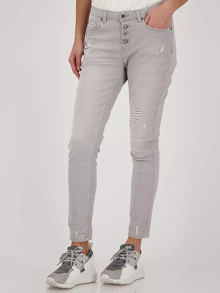 MONARI | Jeans Skinny Fit  | grau