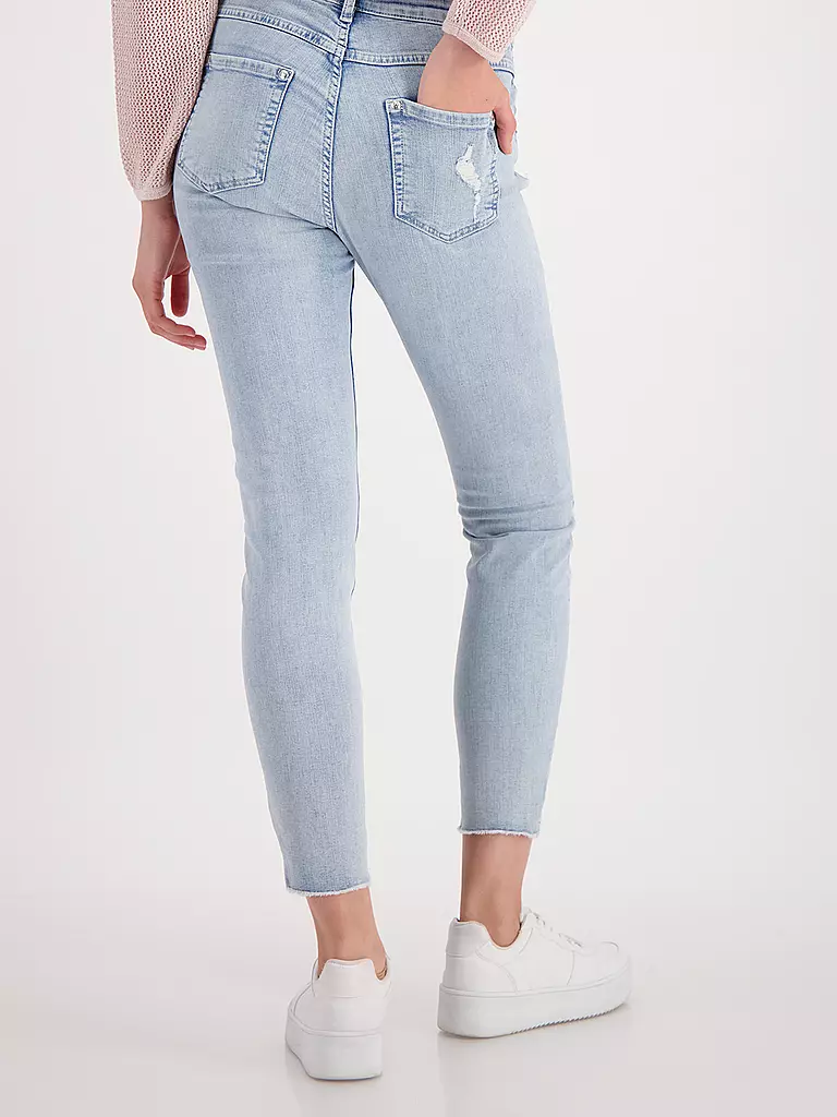 MONARI | Jeans Skinny Fit 7/8 | hellblau