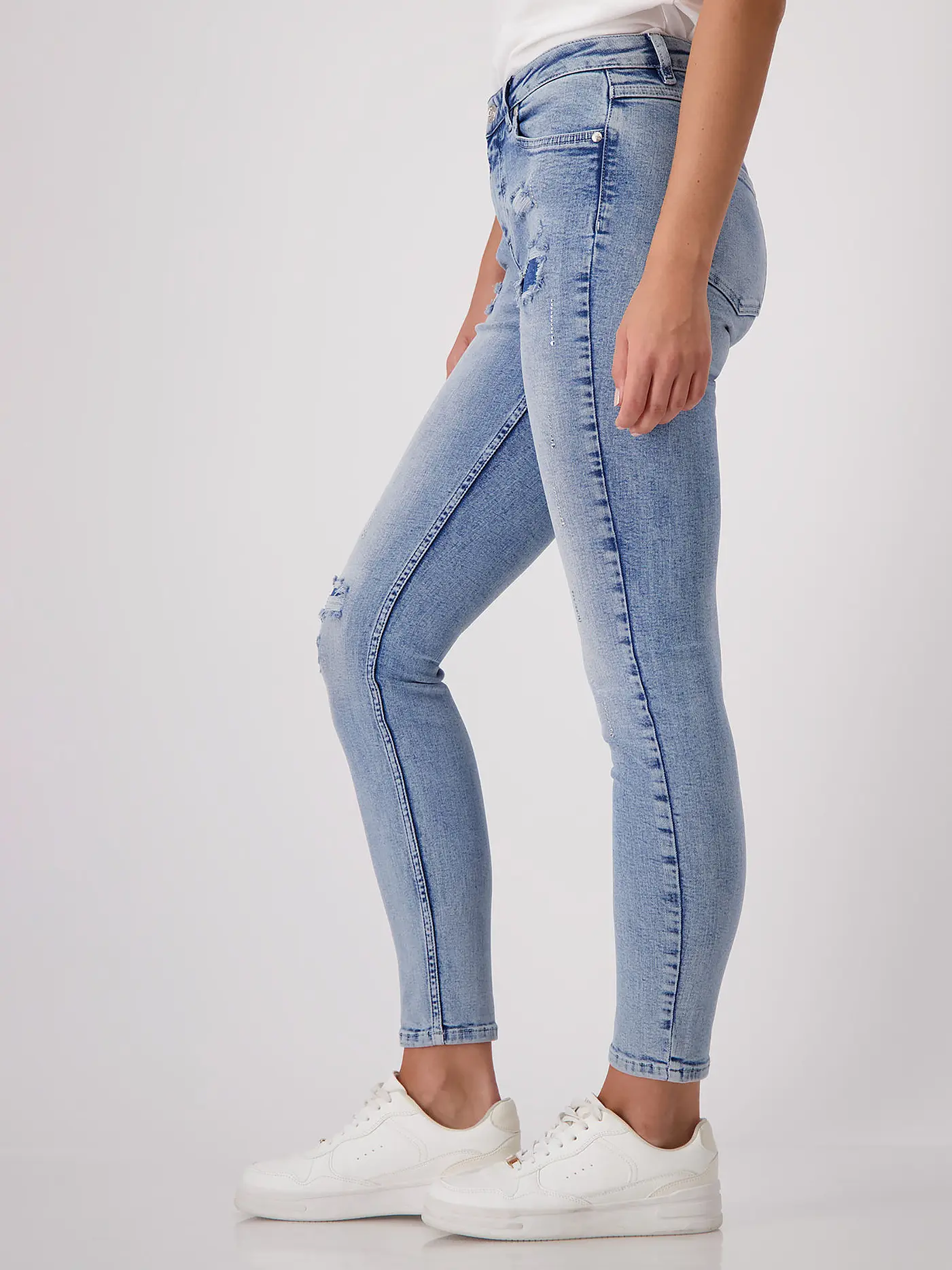 MONARI | Jeans Slim Fit  | blau