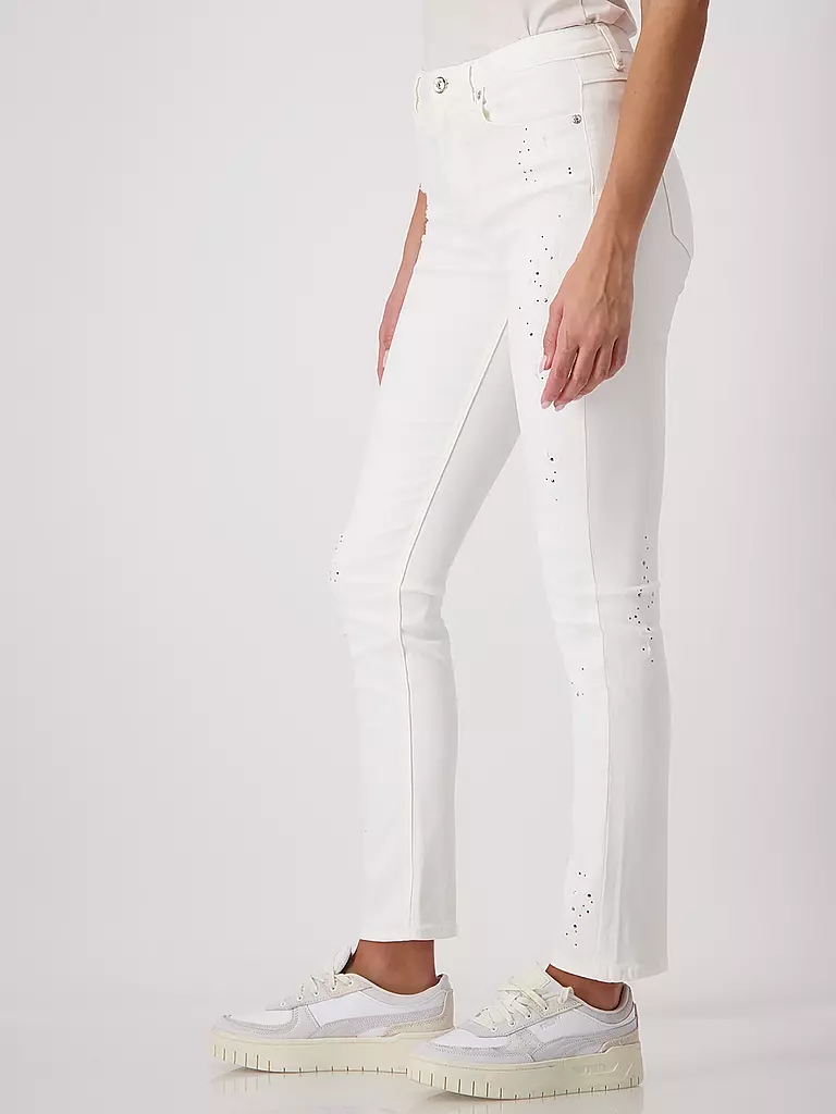 MONARI | Jeans Slim Fit | creme