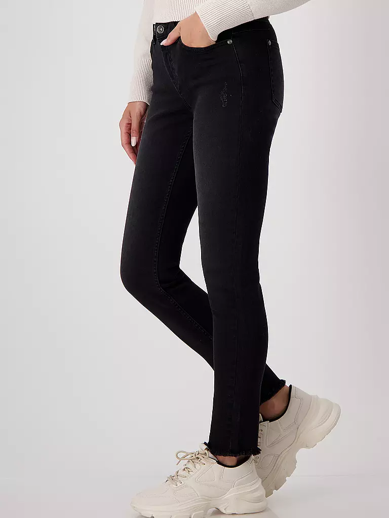 MONARI | Jeans Slim Fit | schwarz