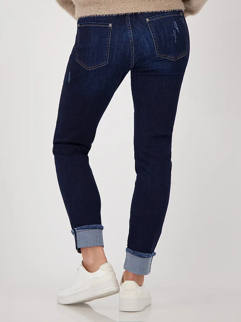 MONARI | Jeans Straight Fit  | dunkelblau