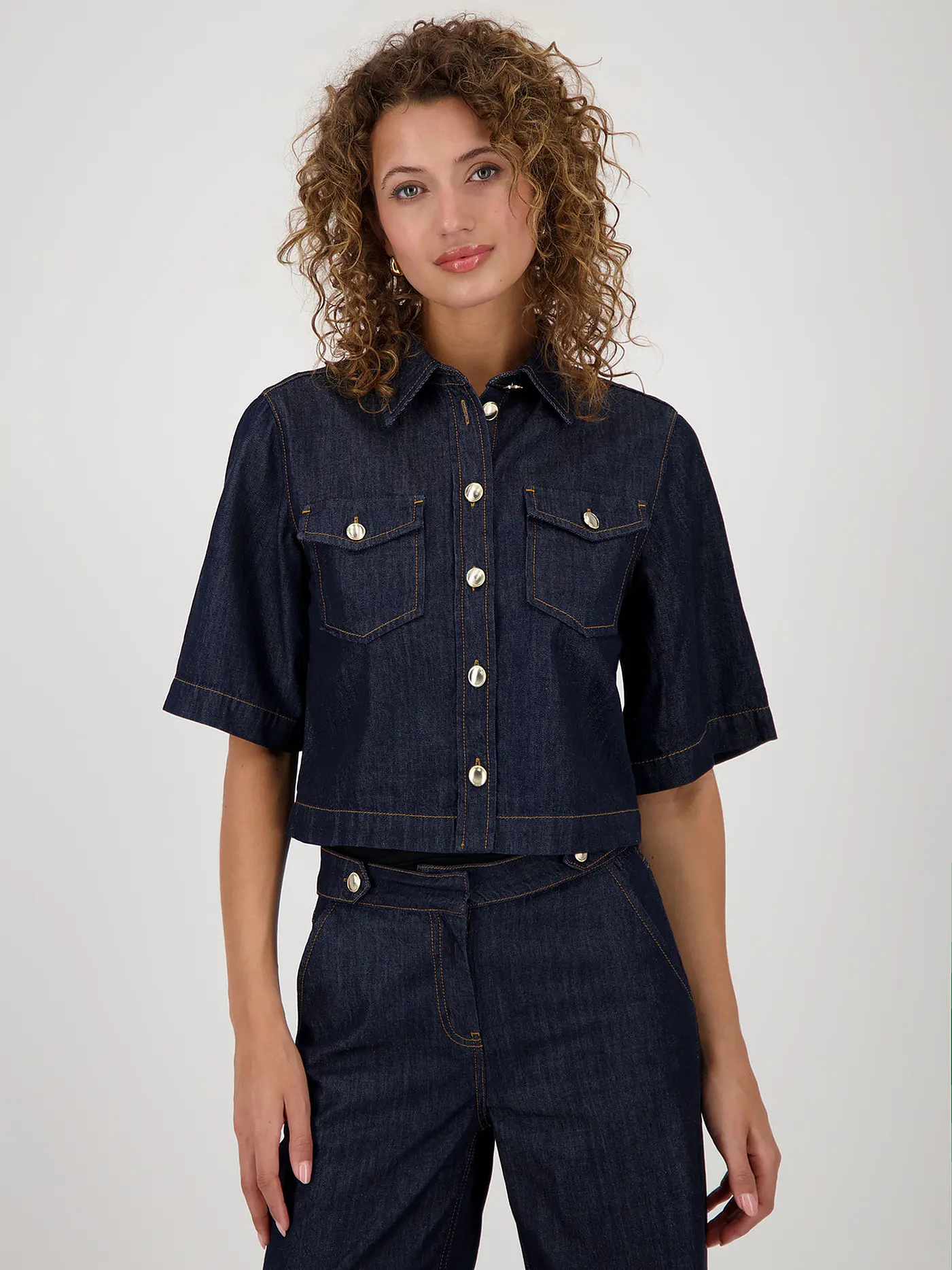 MONARI | Jeansjacke  | dunkelblau