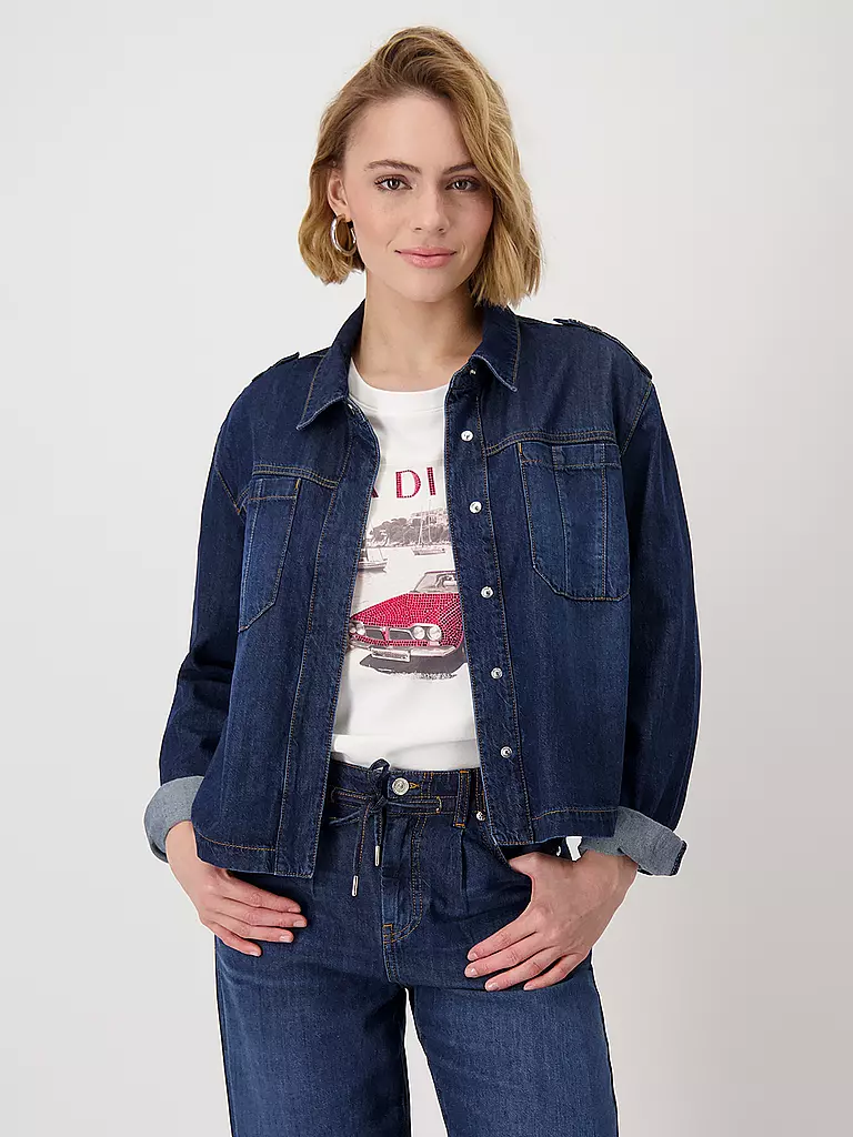 MONARI | Jeansjacke | blau