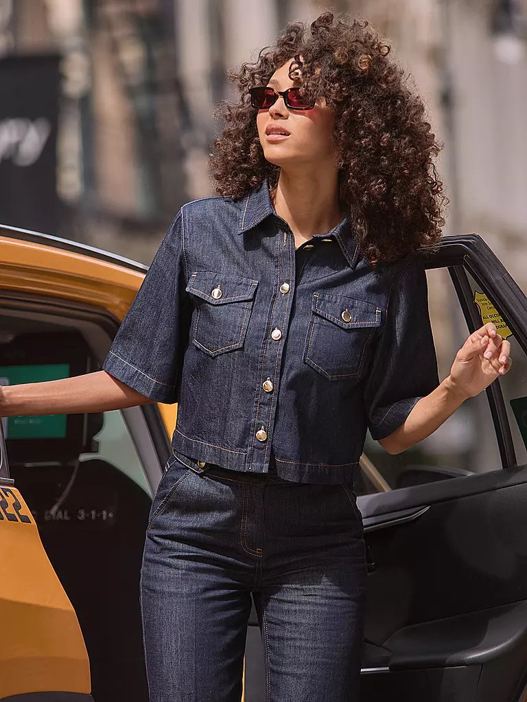 MONARI | Jeansjacke | dunkelblau