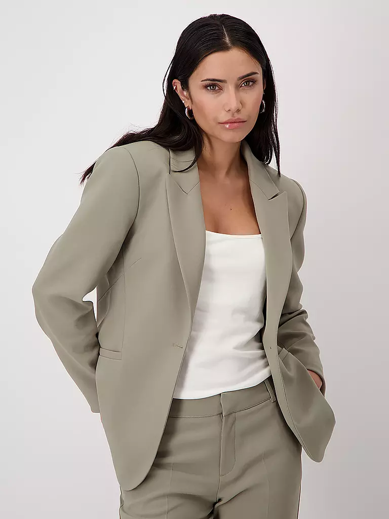 MONARI | Jerseyblazer  | olive