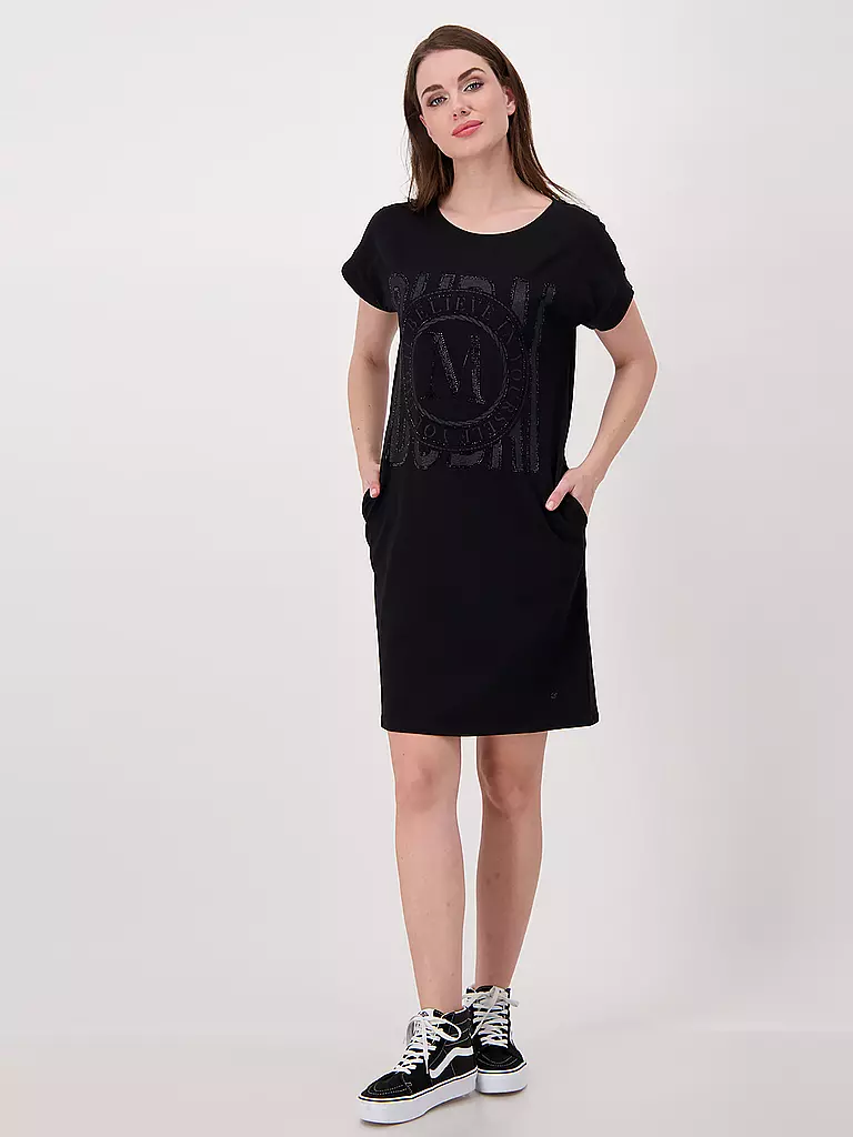 MONARI | Jerseykleid | schwarz