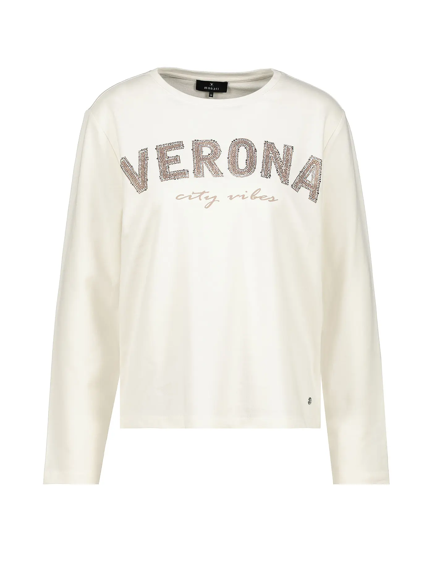 MONARI | Langarmshirt  | creme