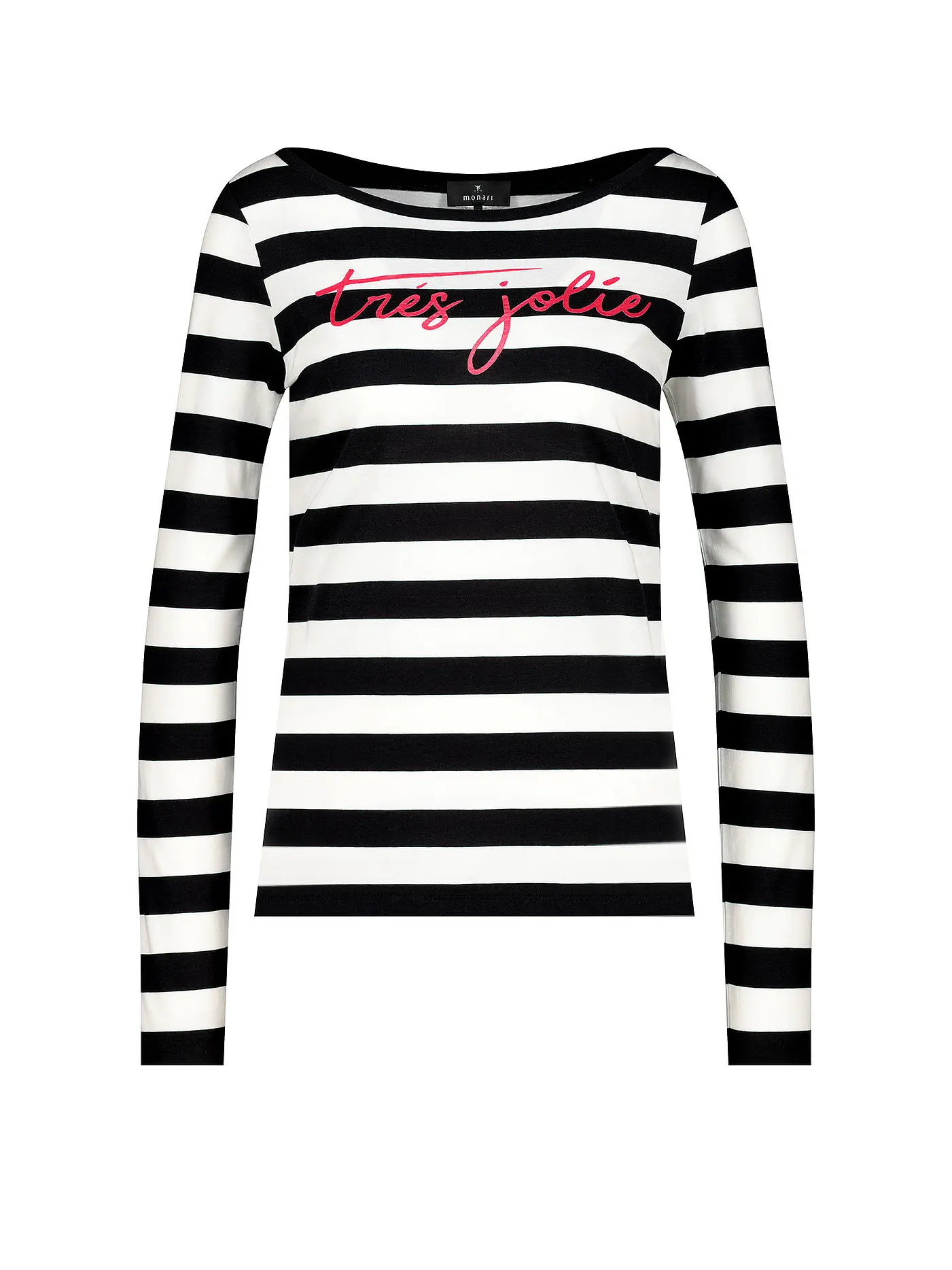 MONARI | Langarmshirt  | schwarz