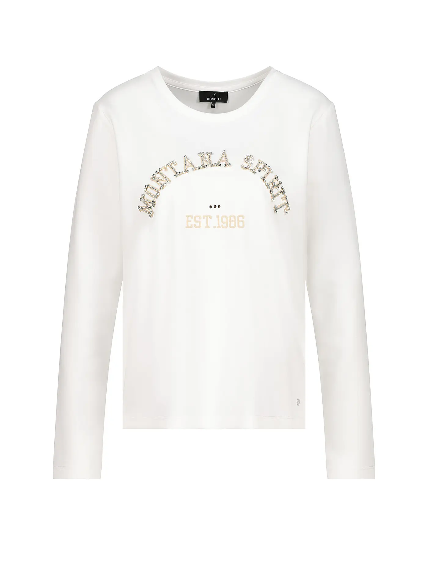 MONARI | Langarmshirt  | weiss