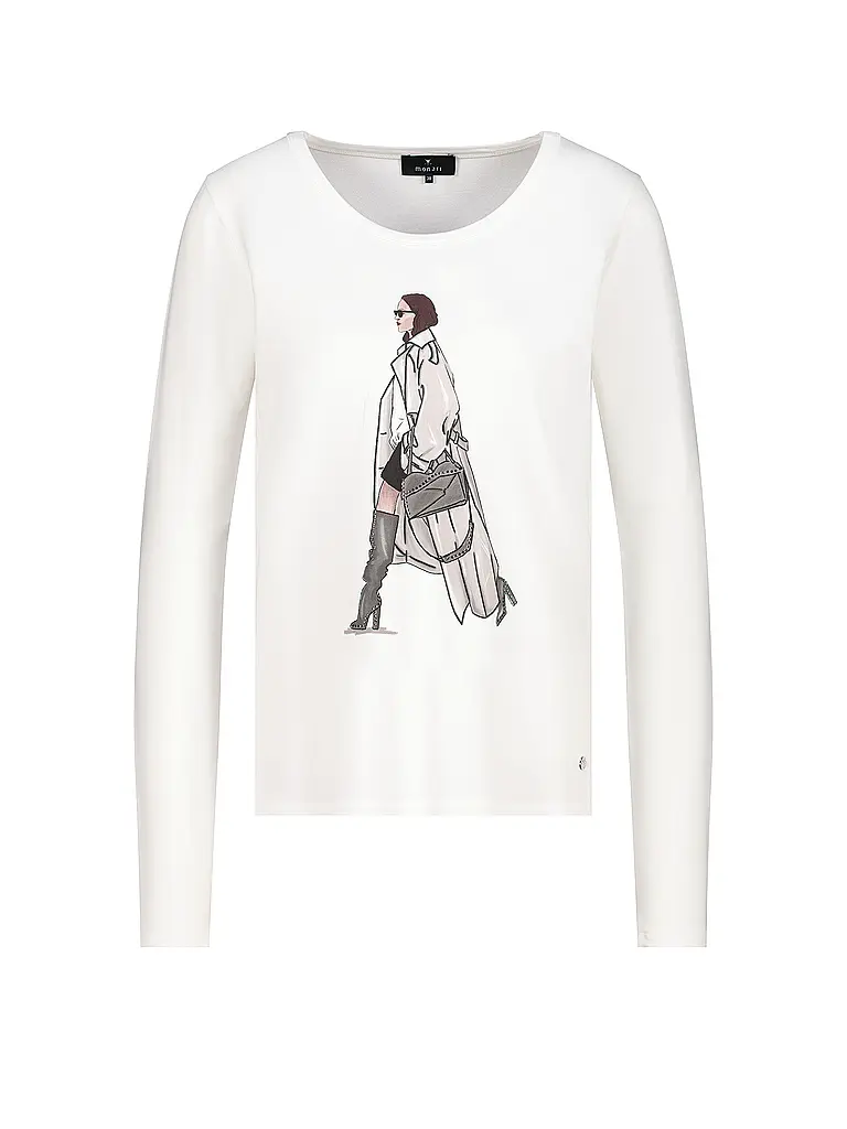MONARI | Langarmshirt  | Creme