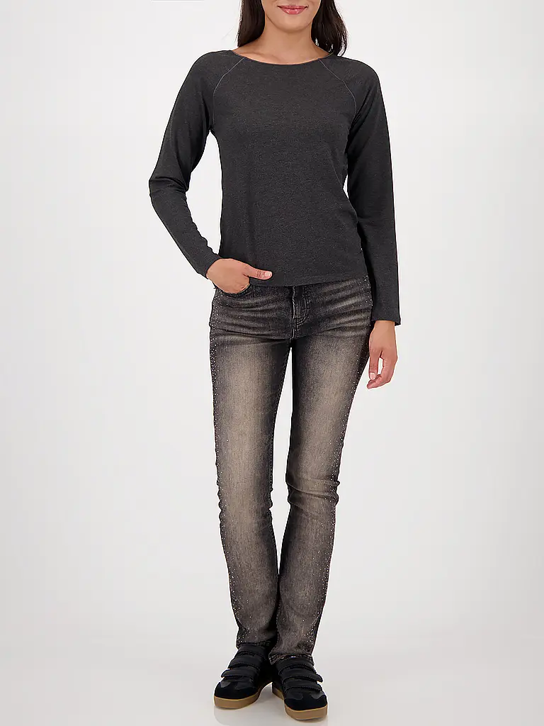 MONARI | Langarmshirt  | schwarz