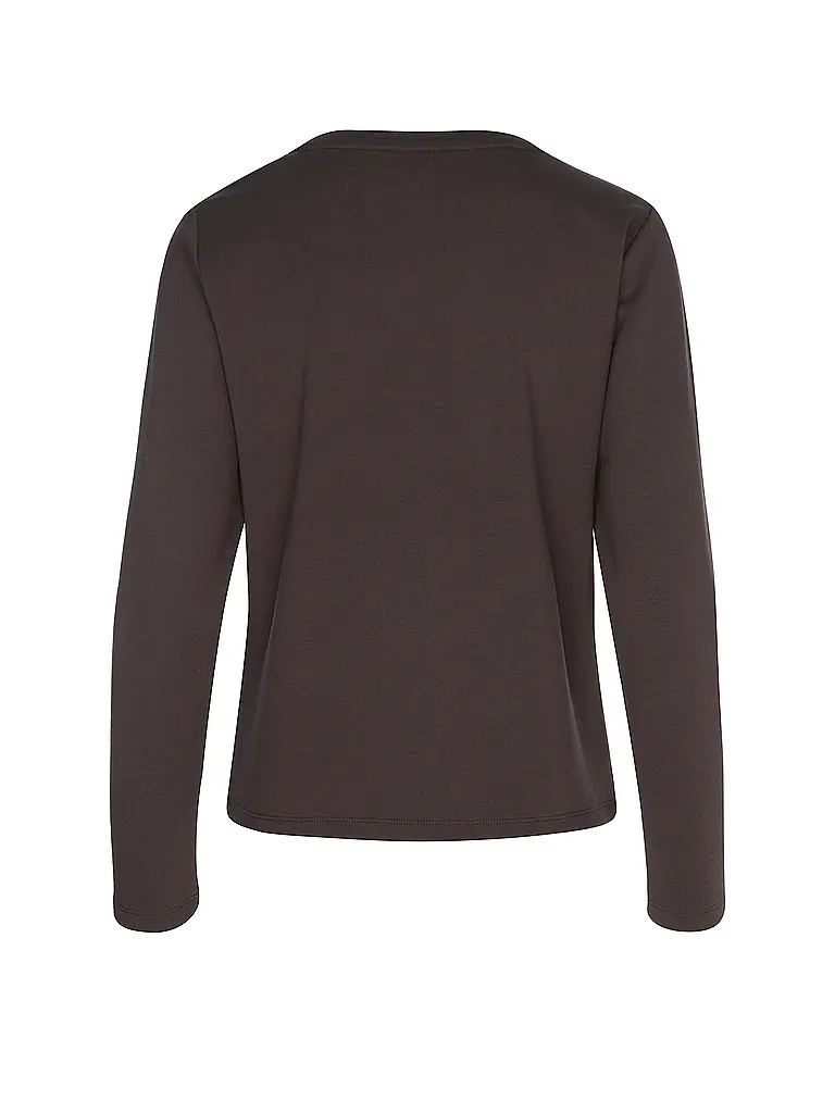 MONARI | Langarmshirt  | braun