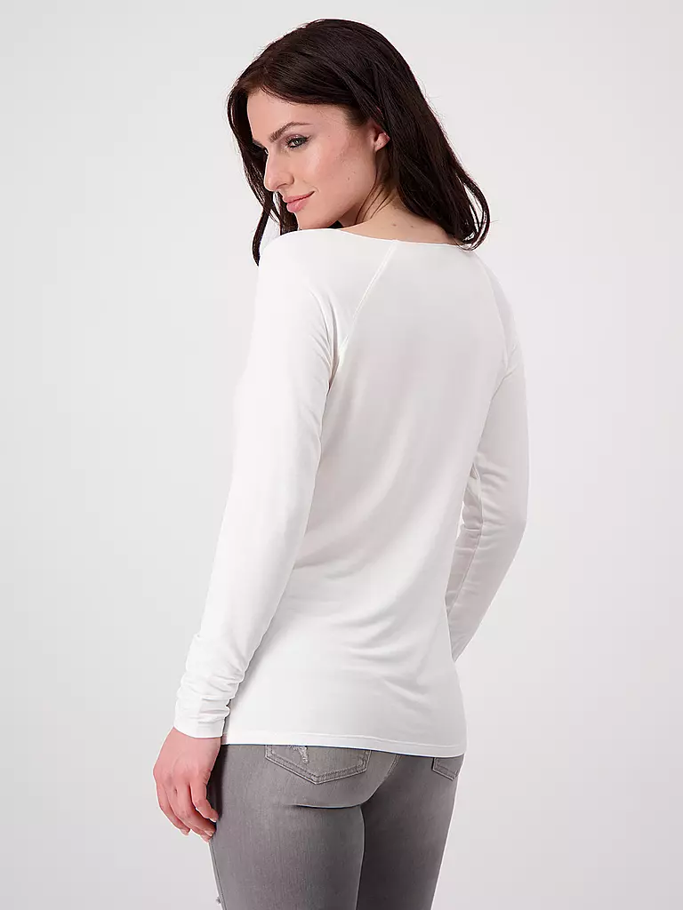 MONARI | Langarmshirt  | creme