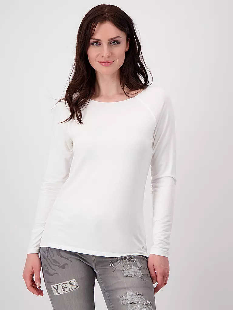 MONARI | Langarmshirt  | creme