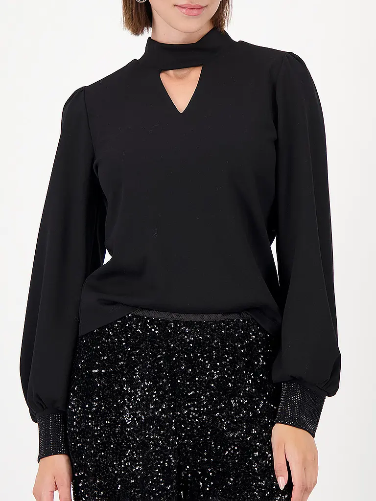 MONARI | Langarmshirt  | Schwarz