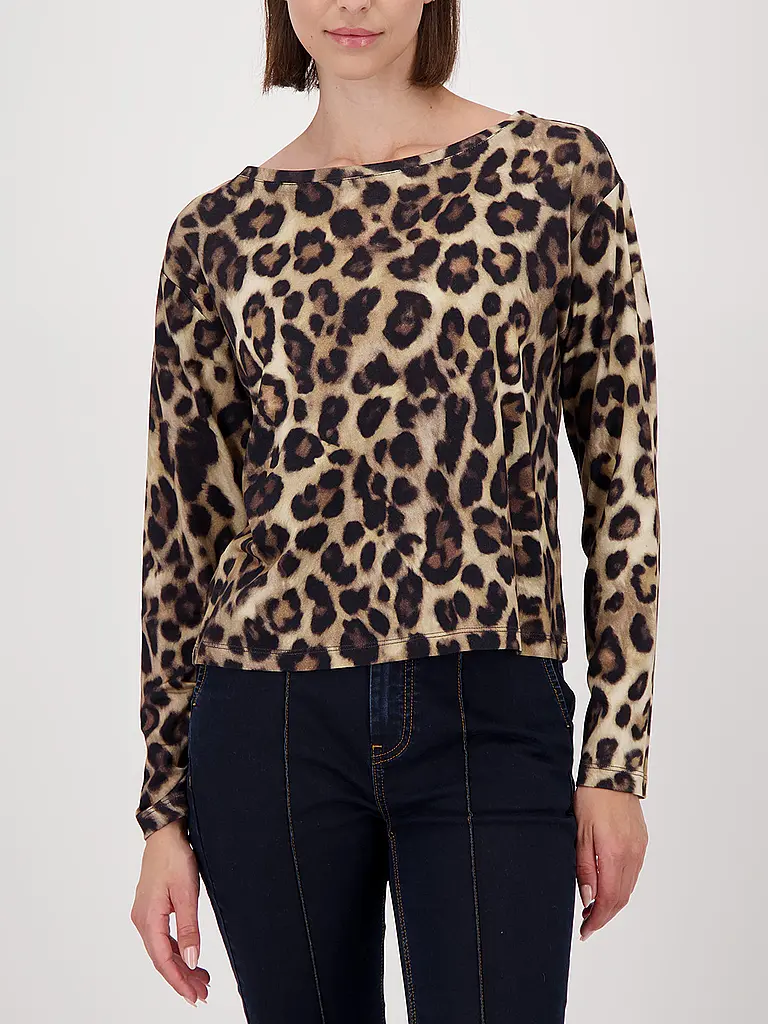 MONARI | Langarmshirt  | camel