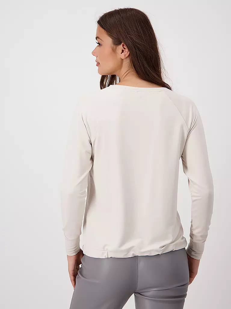 MONARI | Langarmshirt | creme