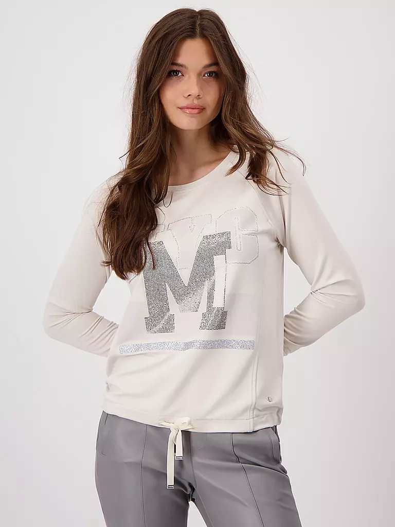MONARI | Langarmshirt | creme
