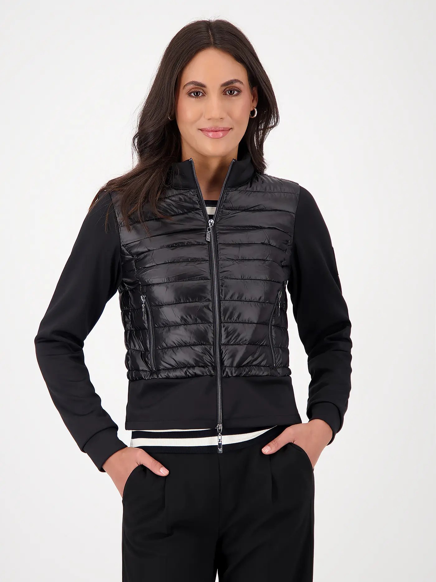 MONARI | Leichtsteppjacke  | schwarz