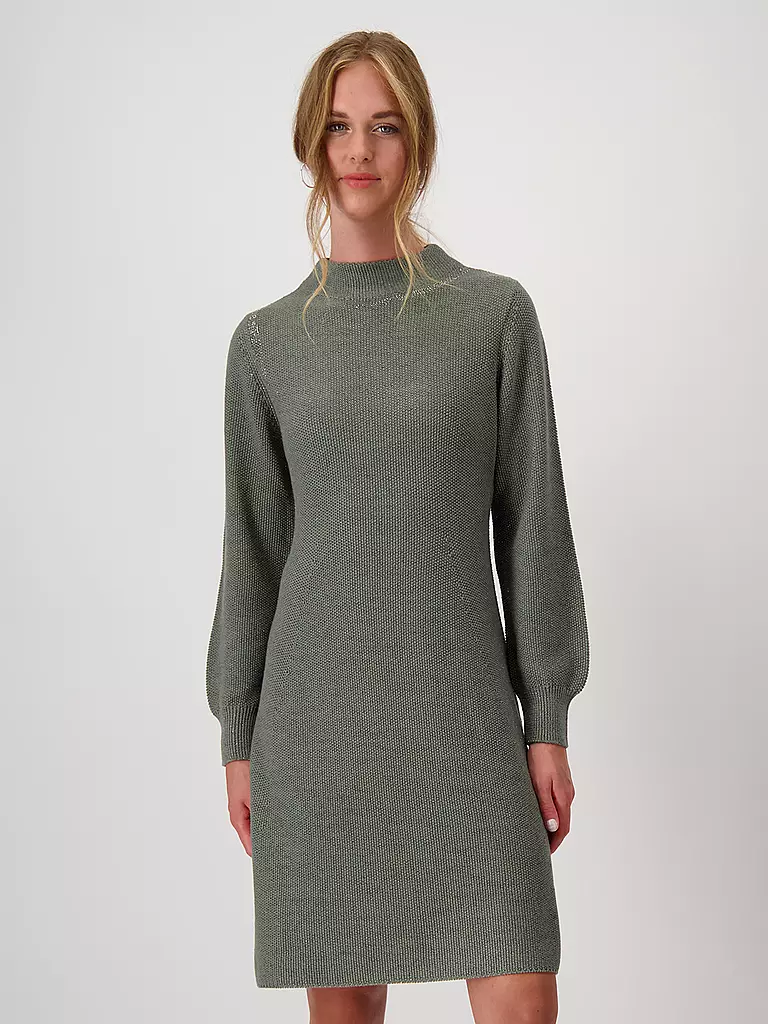 MONARI | Midikleid | olive