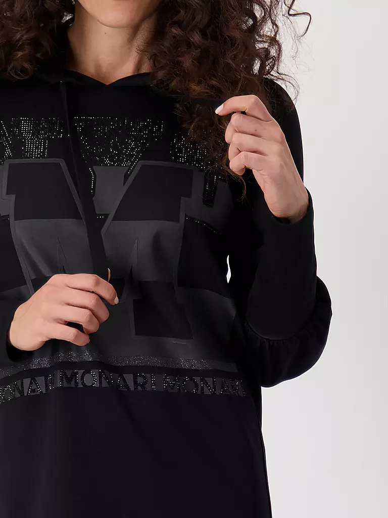 MONARI | Midikleid | schwarz
