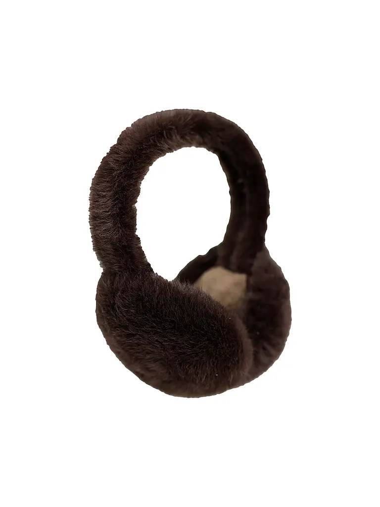 MONARI | Ohrenwärmer - Earmuffs in Felloptik | braun