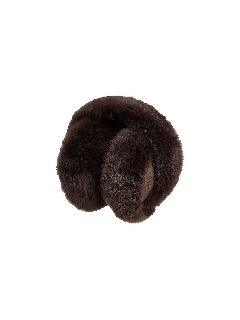 MONARI | Ohrenwärmer - Earmuffs in Felloptik | braun