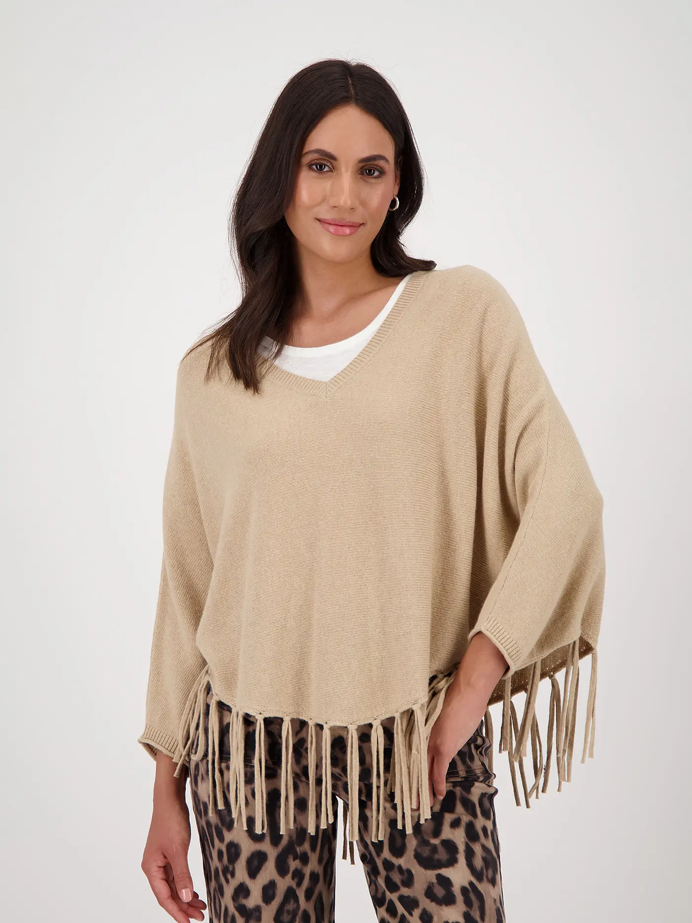 MONARI | Poncho - Cape  | camel