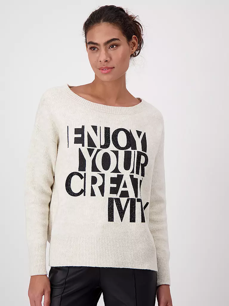 MONARI | Pullover | creme