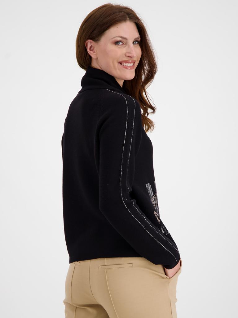 pullover schwarz kastenform