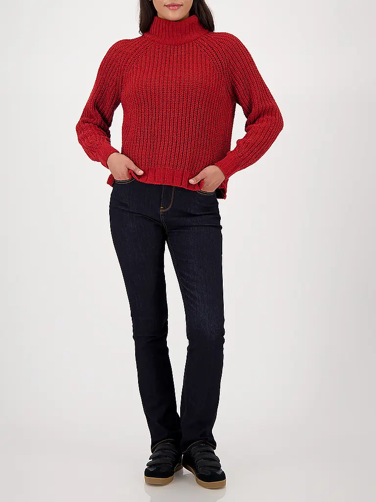 MONARI | Rollkragenpullover  | rot