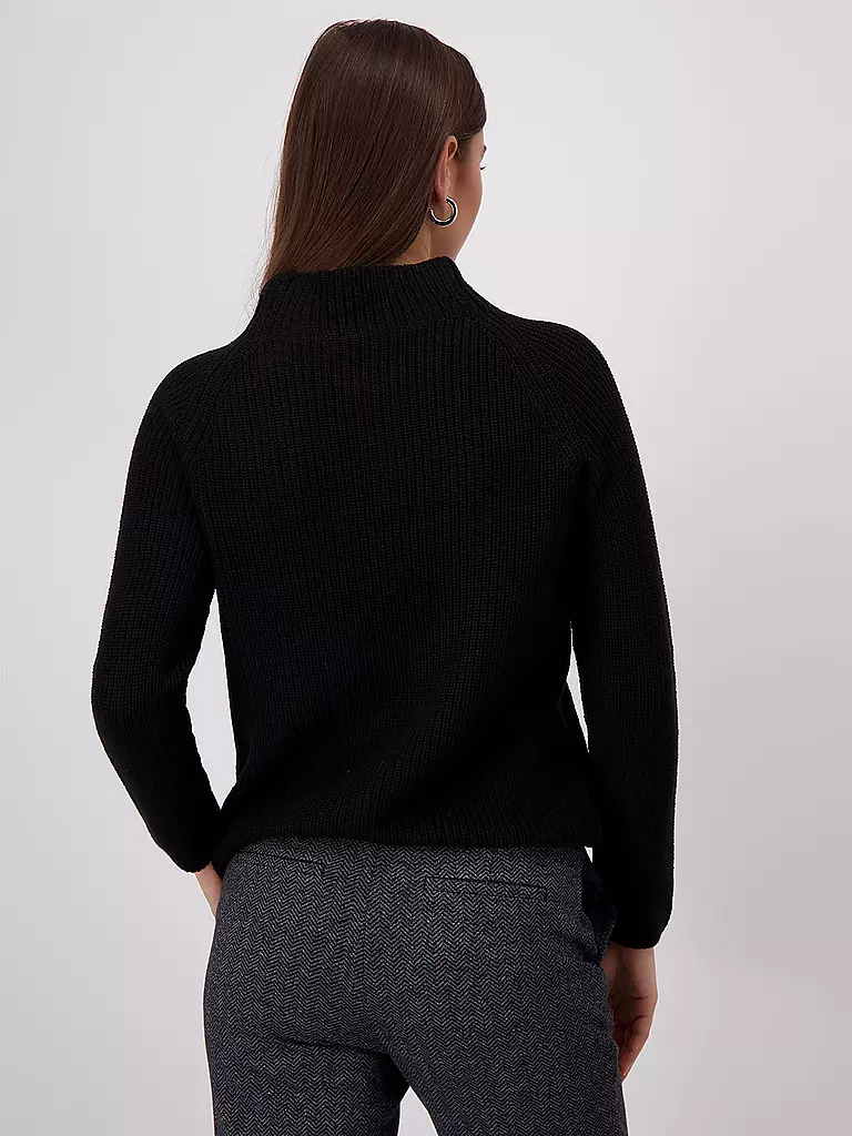 MONARI | Rollkragenpullover | schwarz