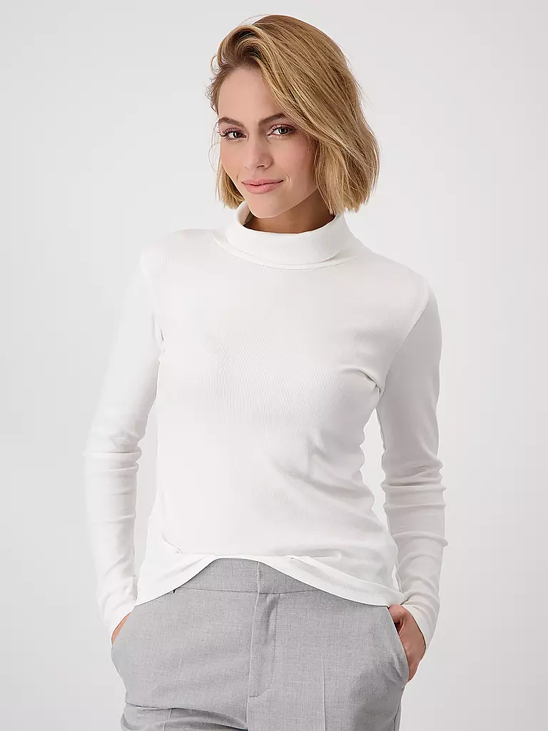 MONARI | Rollkragenshirt | creme