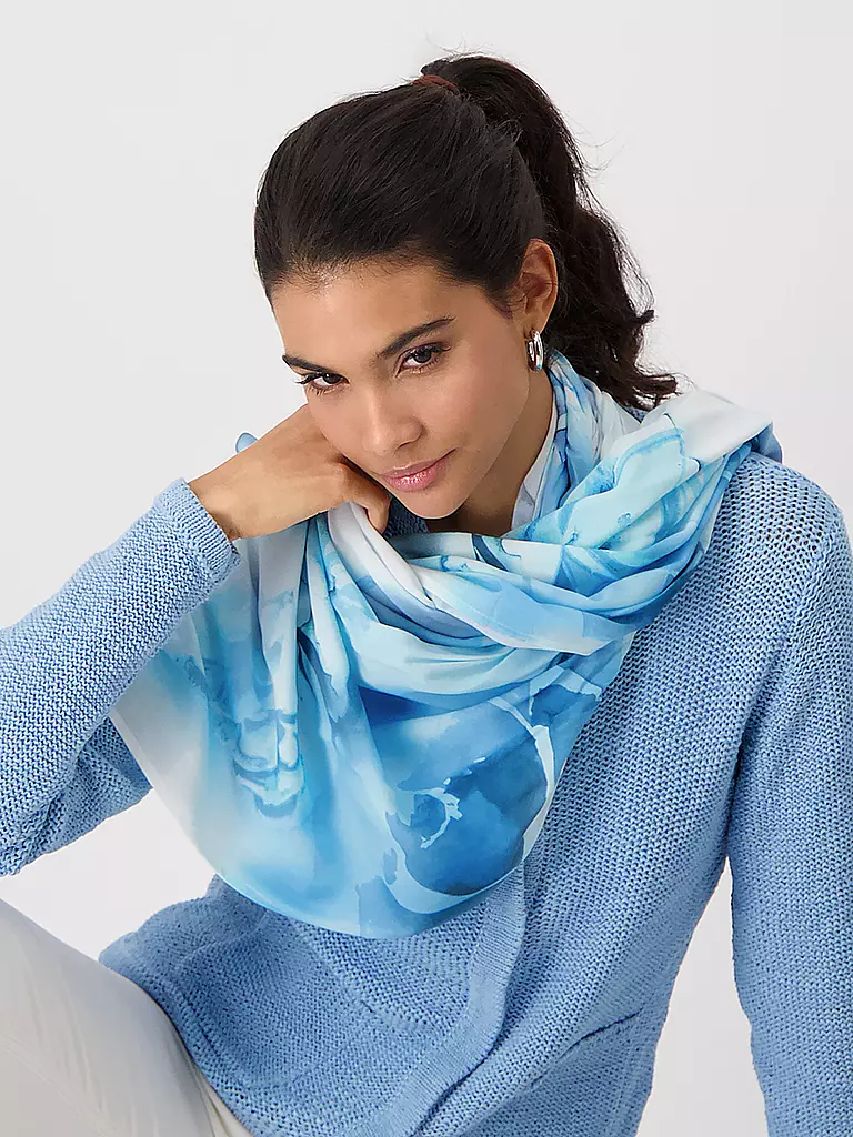 MONARI | Schal  | blau