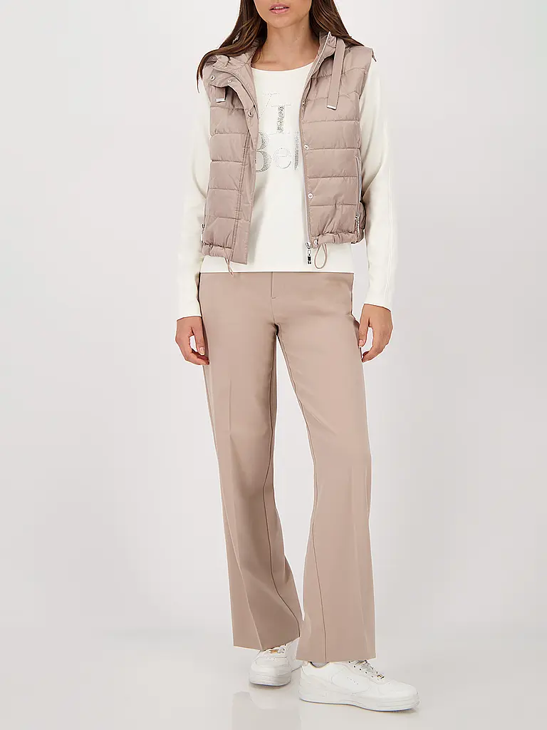 MONARI | Steppgilet  | camel