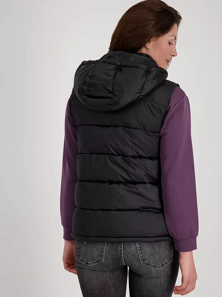 MONARI | Steppgilet | schwarz