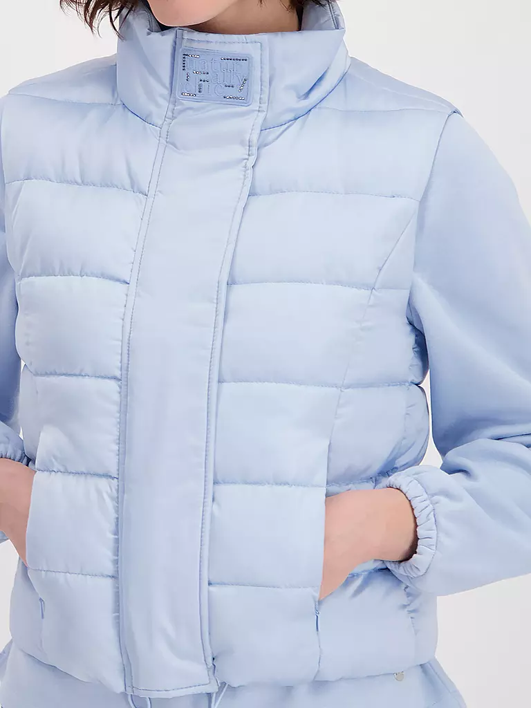 MONARI | Steppgilet | hellblau