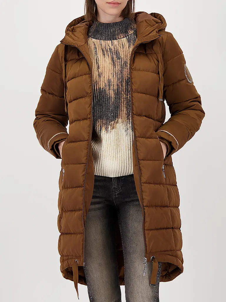 MONARI | Steppmantel  | braun