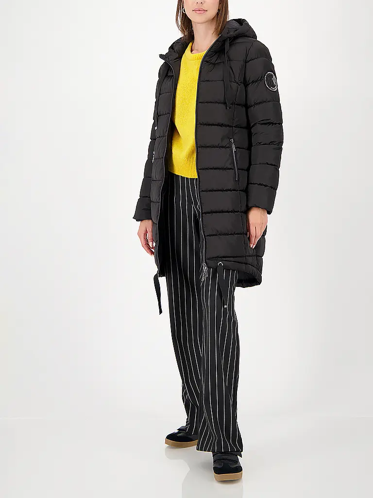 MONARI | Steppmantel | schwarz