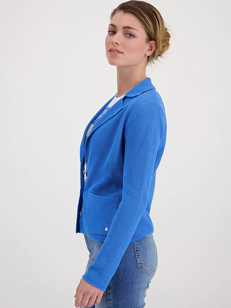 MONARI | Strickblazer | blau