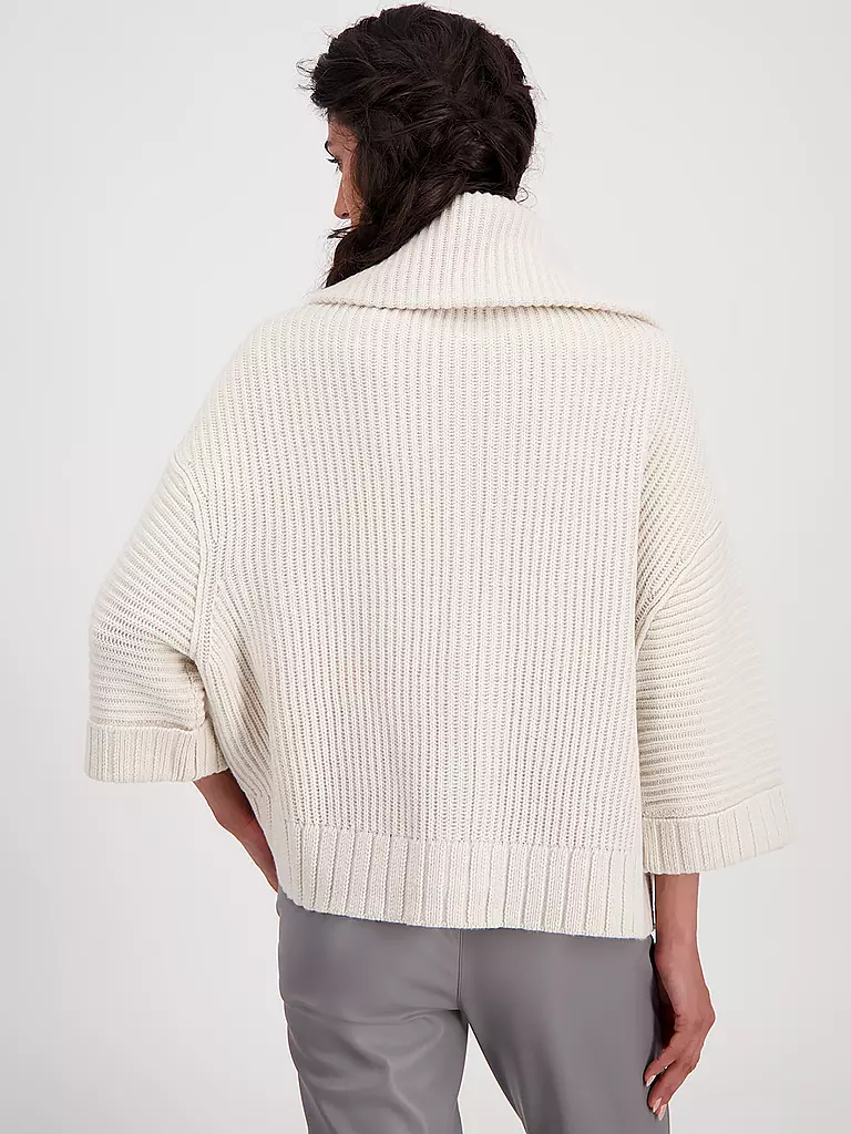 MONARI | Strickjacke  | creme
