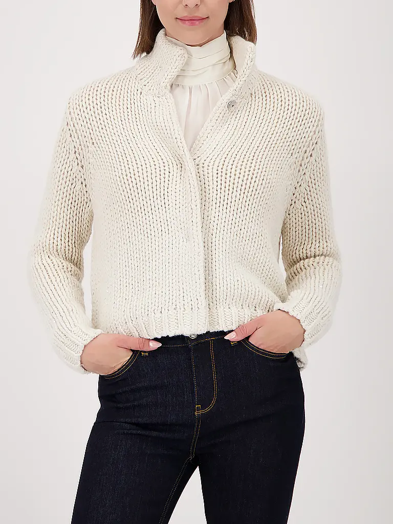 MONARI | Strickjacke  | Creme