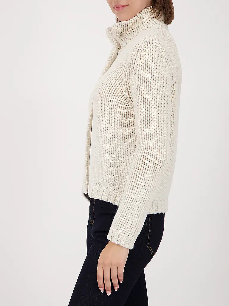 MONARI | Strickjacke  | Creme