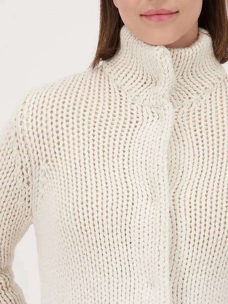 MONARI | Strickjacke  | Creme