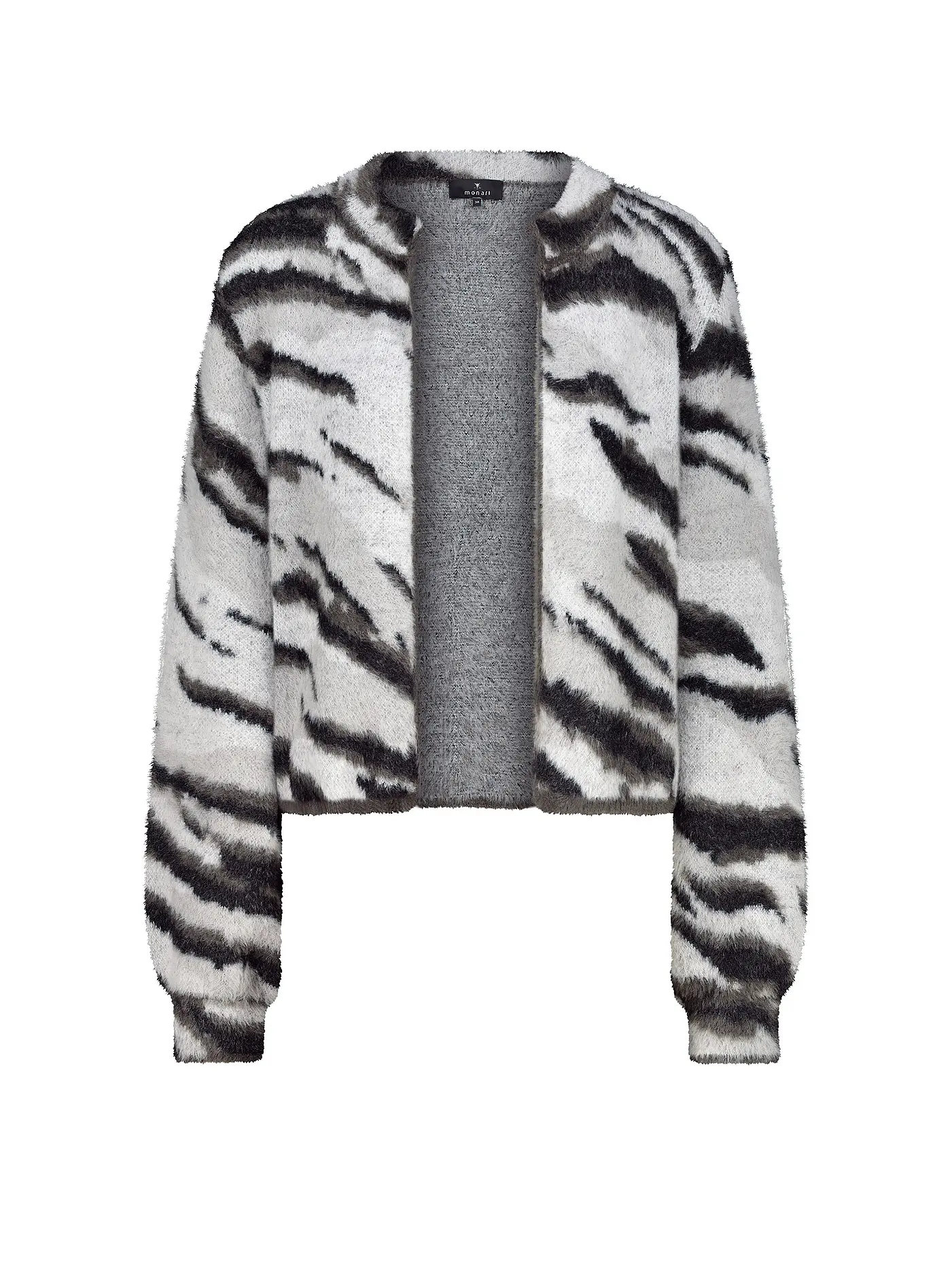 MONARI | Strickjacke | hellgrau
