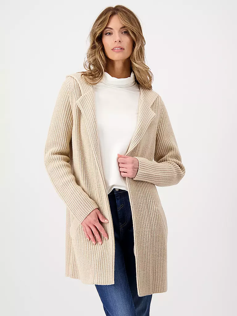 MONARI | Strickjacke | beige